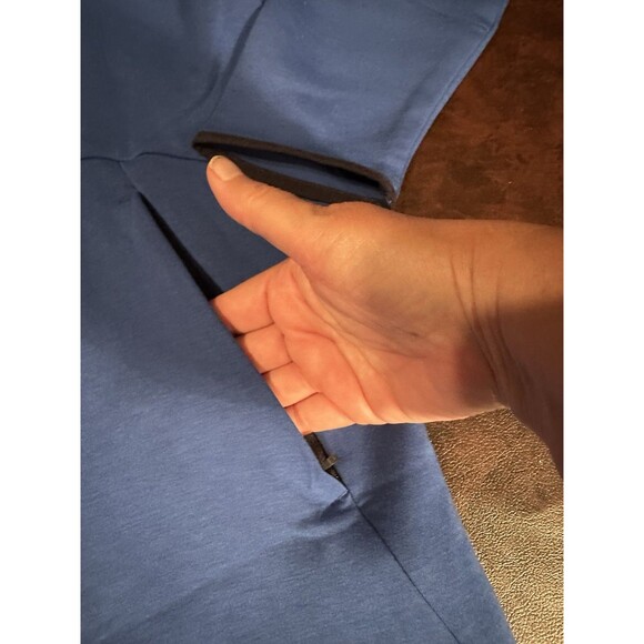 Under Armour Unstoppable Zip Hoody Men’s Size Medium Cotton Blend New B1073 Blue - Picture 4 of 6